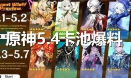 原神3.3最新爆料卡池,神秘新角色揭晓，豪华卡池等你探索
